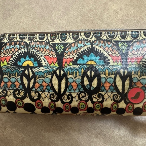 Sakroots Colorful Patterned Wallet - Picture 2 of 7